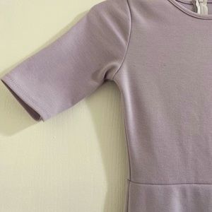 Missguided Lavender Bodycon Midi Dress